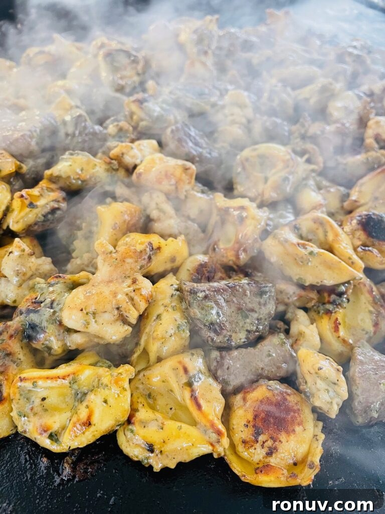 Blackstone Griddle Surf and Turf Tortellini Recipe 9 Blackstone Surf and Turf Tortellini