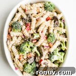 20 Creative Sides to Serve with Soup Beyond Bread 6 Gluten-free ranch pasta salad in white bowl