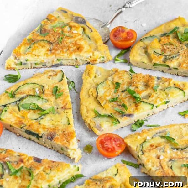 Vegan French Toast Recipe with Cinnamon Maple Syrup 16 Vegan frittata with zucchini.