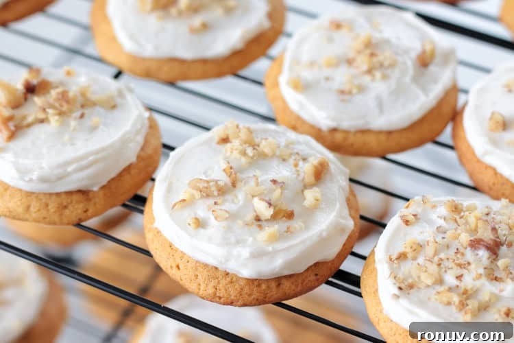 25 Easter Desserts to Impress Your Guests 15 carrot cake cookies on wire rack