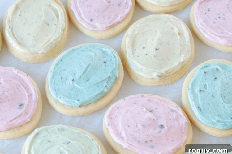 25 Easter Desserts to Impress Your Guests 4 robin's egg cookies in a variety of colors