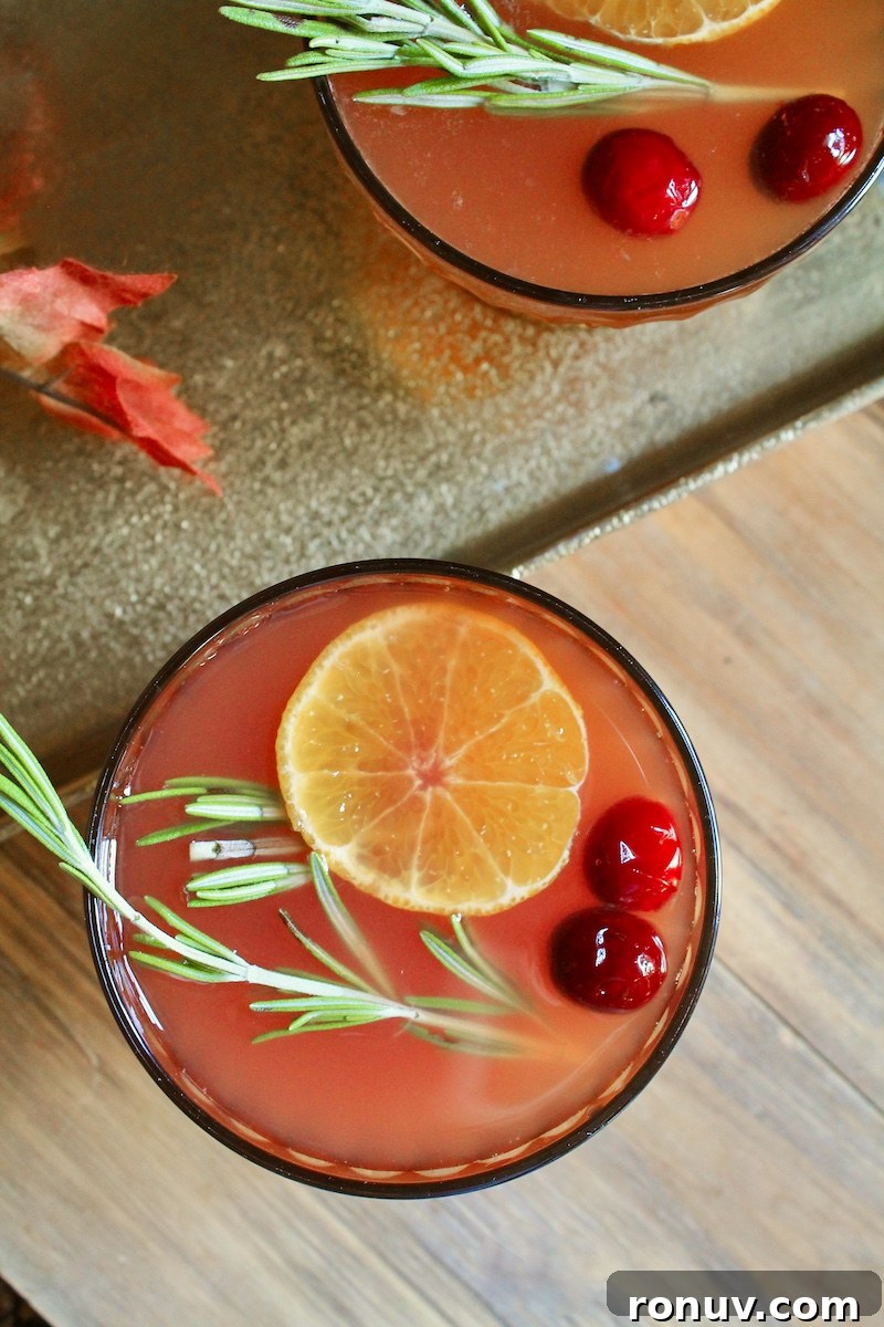Golden Turkey Bourbon Cocktail Recipe for Thanksgiving 6 Guests enjoying holiday drinks