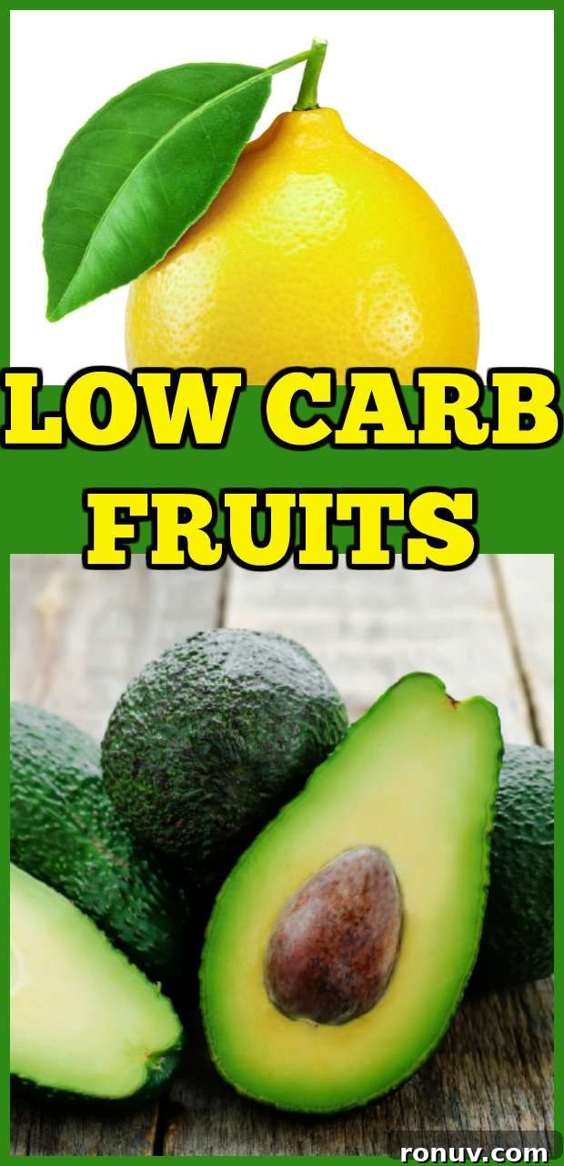 Low-Carb Fruits: How to Include Fruit in Your Diet 4 low carb fruits