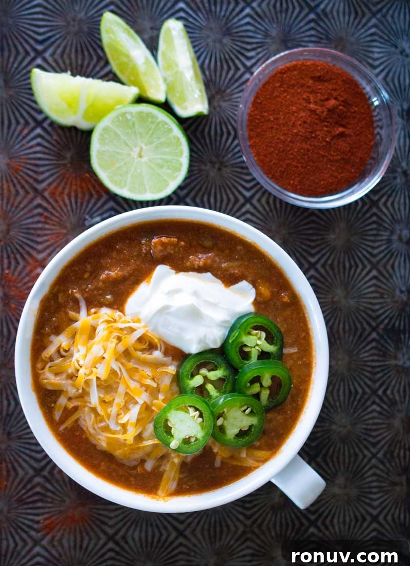 Beef Chilli Pot with Jalapeno