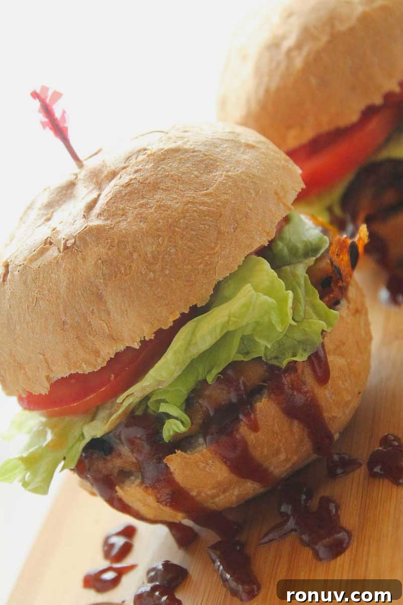 BBQ Turkey Burgers