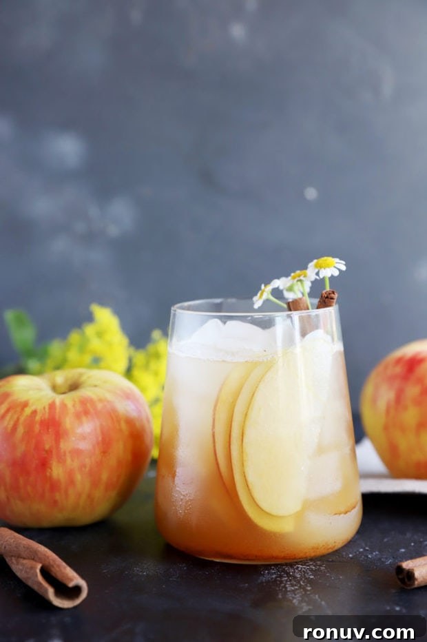 Apple Bourbon Smash Cocktail Recipe 4 Side photo bourbon smash cocktail