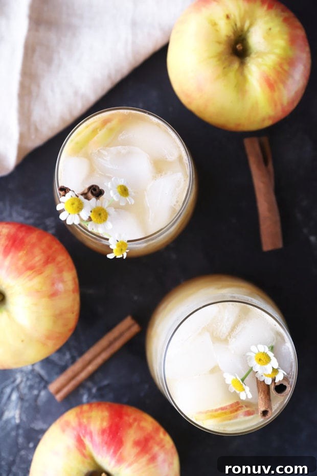 Apple Bourbon Smash Cocktail Recipe 6 Bourbon smash cocktail in glasses