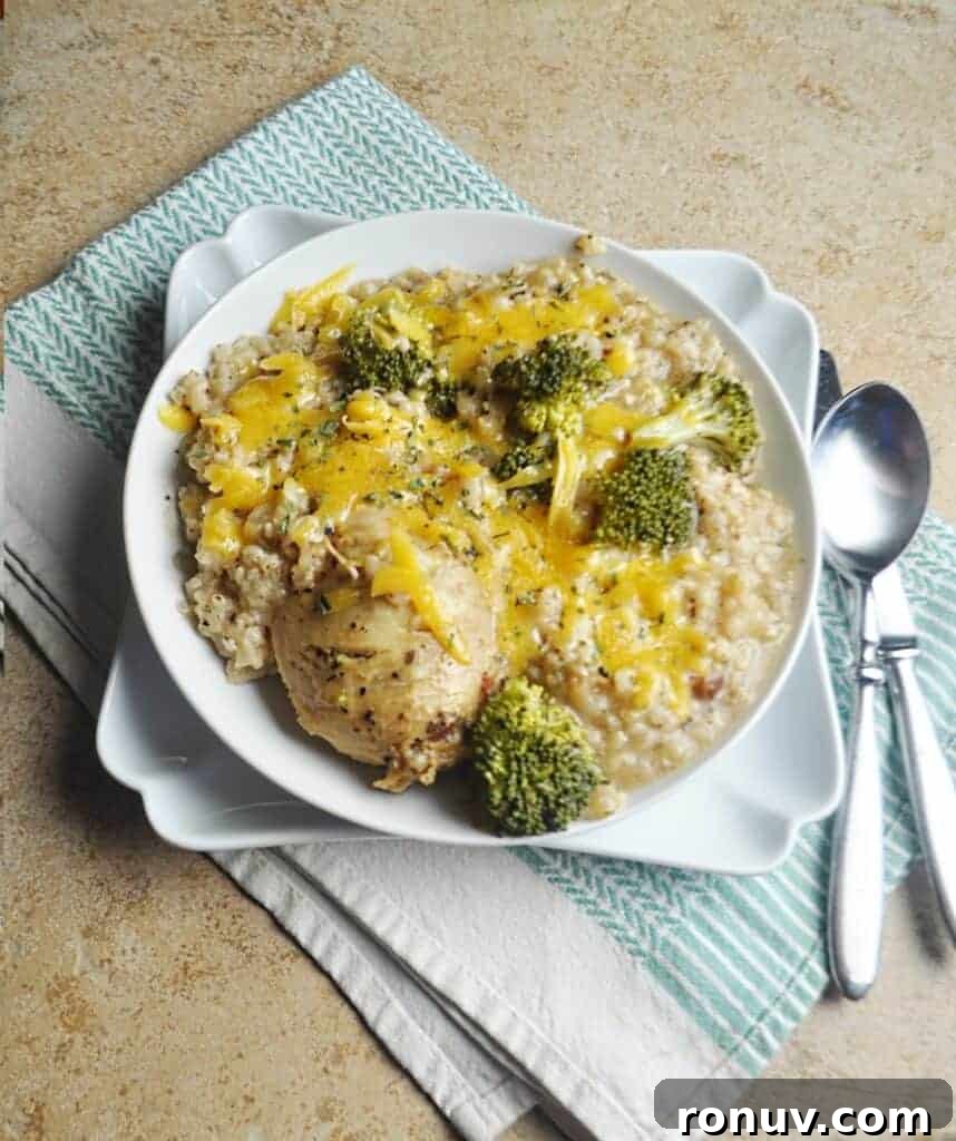 Creamy Slow Cooker Chicken Divan Recipe 3 Chicken with broccoli & rice