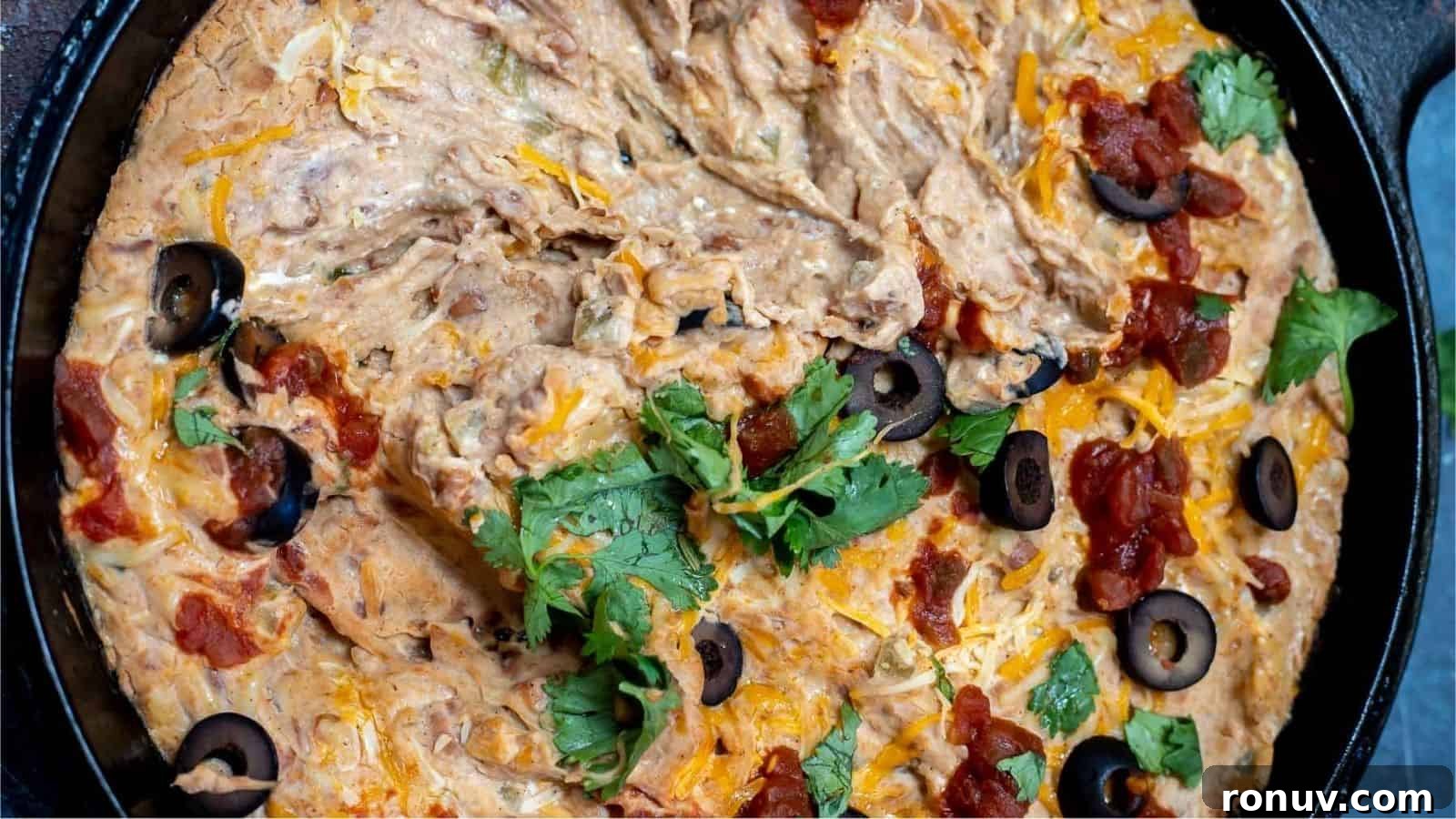 20 Cream Cheese Recipes Where It's the Secret Ingredient 19 Cream Cheese Bean Dip