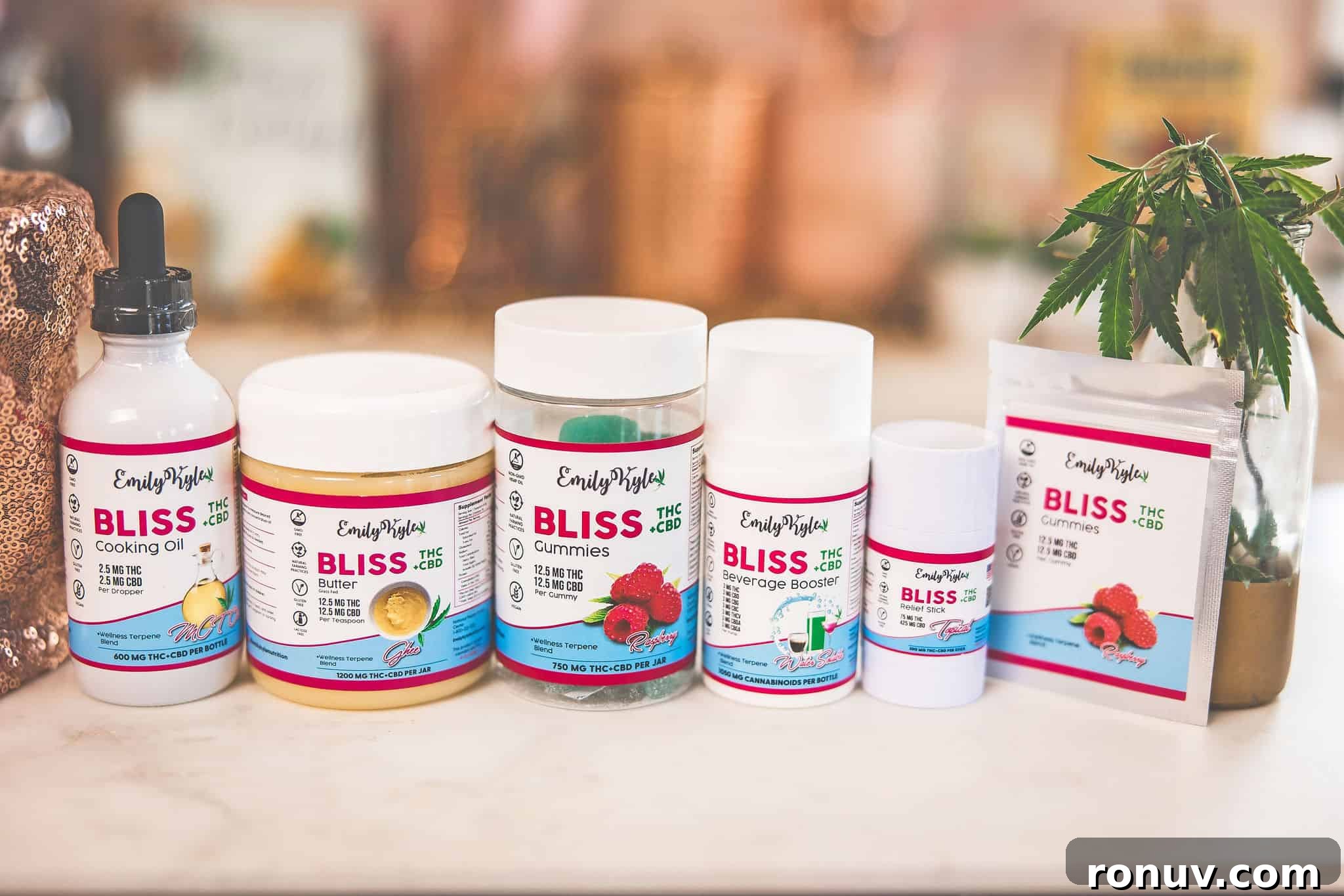 Should You Add Chlorophyll to Your Edibles? 3 A picture of Emily Kyles Bliss Products.