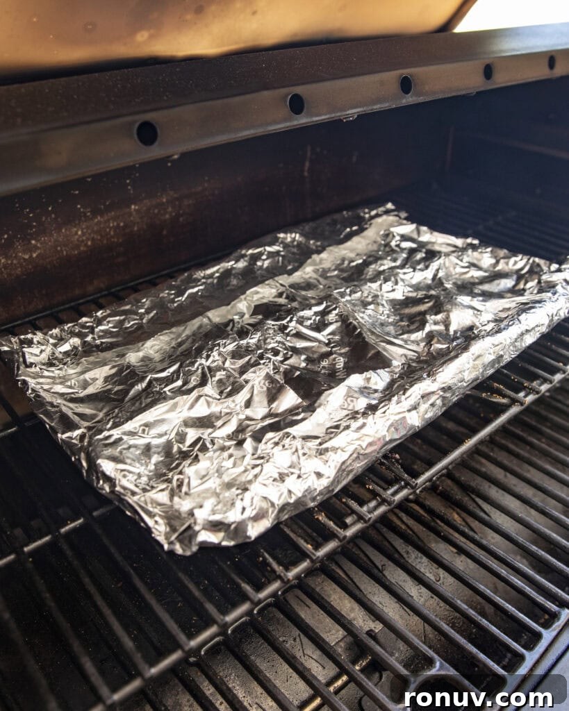Smoked Rib Sandwich Recipe: McDonald's Copycat 5 Ribs on smoker