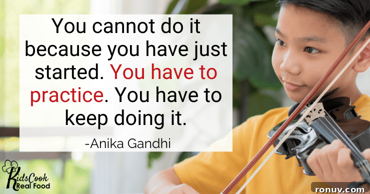 Woodworking for Kids Builds Real Life Skills with Anika Gandhi 7 You must practice and keep doing it — Anika Gandhi