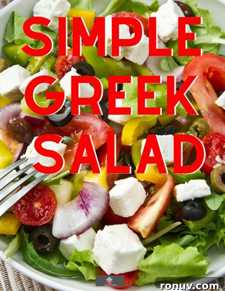 Simple Greek Salad