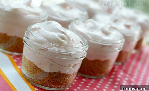 Frozen Lemonade Pie in a Jar Frozen Lemonade Pie in small mason jars