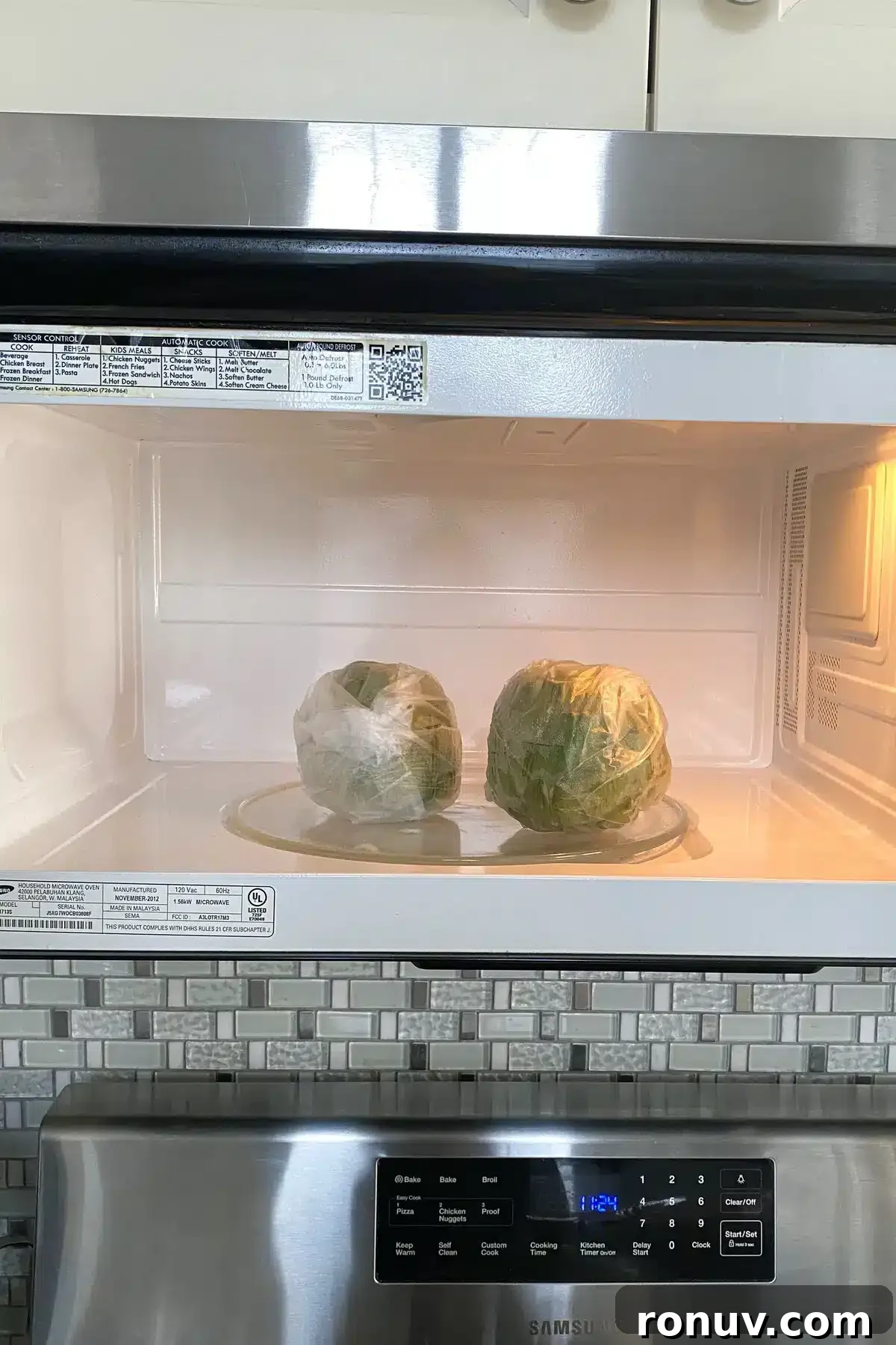 How to Cook Artichokes in the Microwave 8 2 artichokes in the microwave.