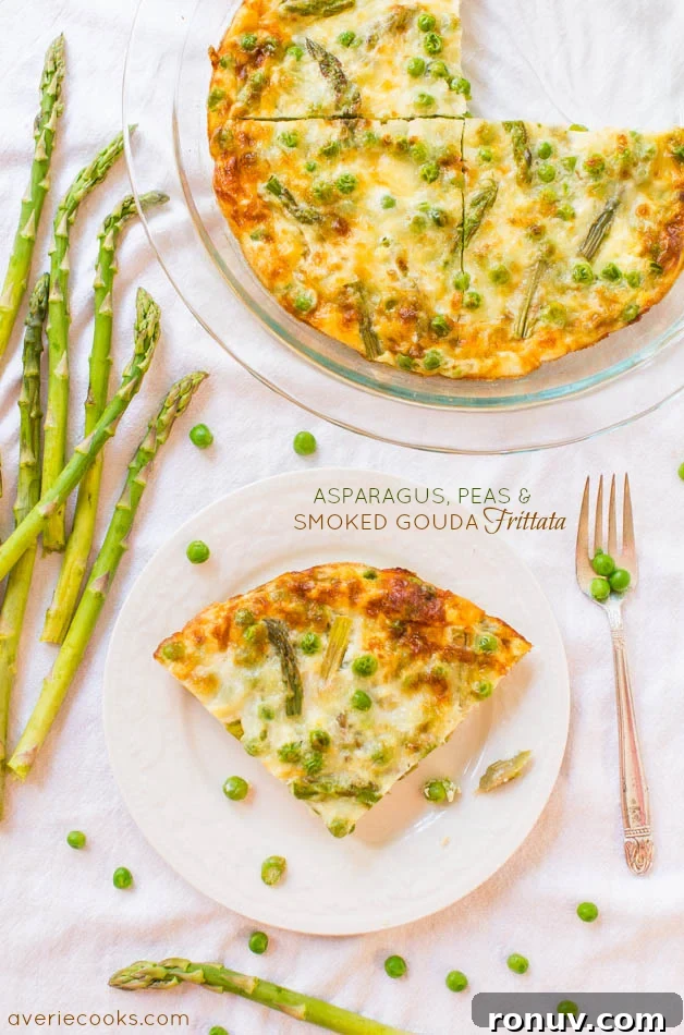 Light Egg Salad Recipe with Greek Yogurt and Dijon 6 Asparagus, Peas, and Smoked Gouda Frittata - Even the pickiest eaters will eat green vegetables in this healthy & easy 25 minute recipe!