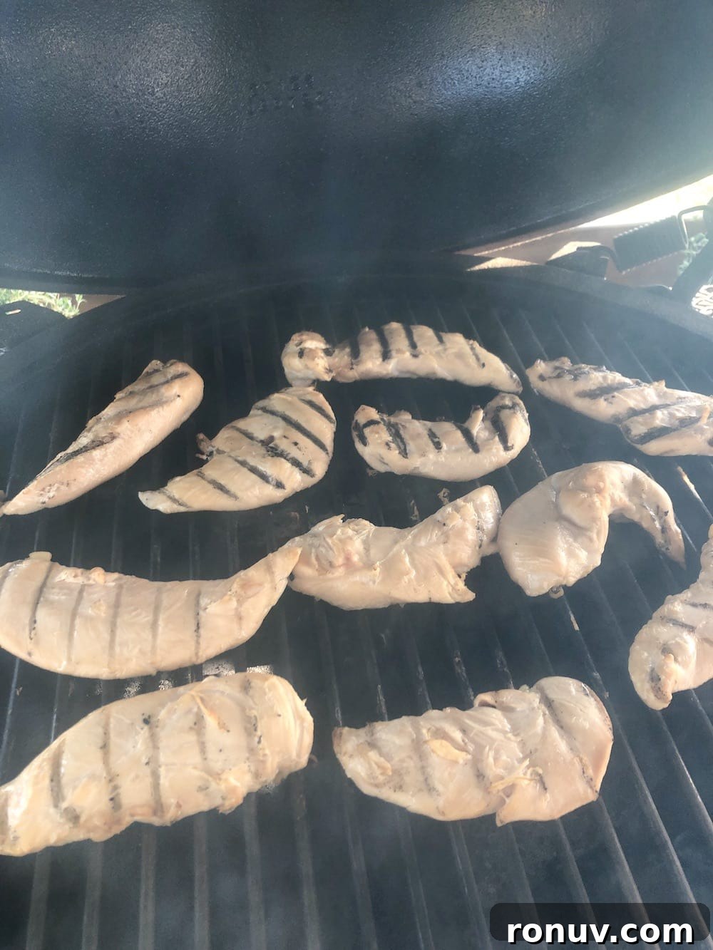 Sticky Apricot-Glazed BBQ Chicken Tenders 5 Grilling chicken tenders