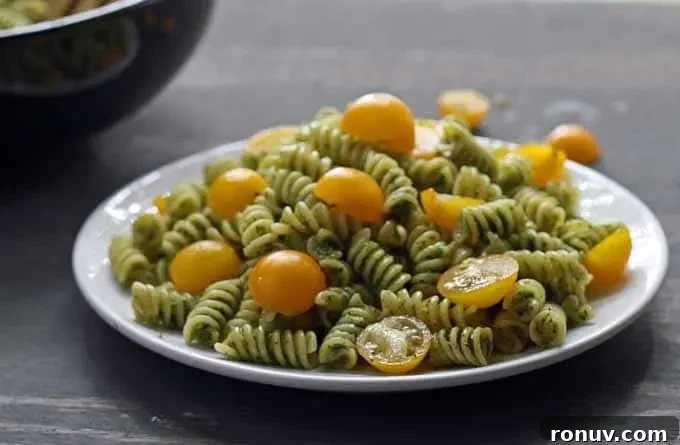 Summer Pesto Pasta | Honey and Birch