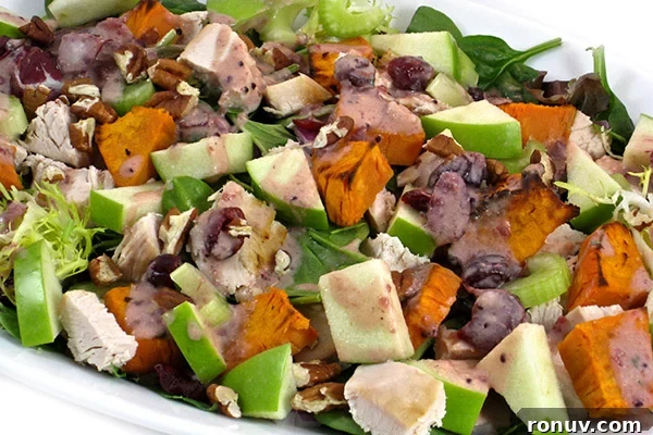 Low-Calorie Turkey Dinner Salad Bowl 2 turkey-dinner-in-a-bowl