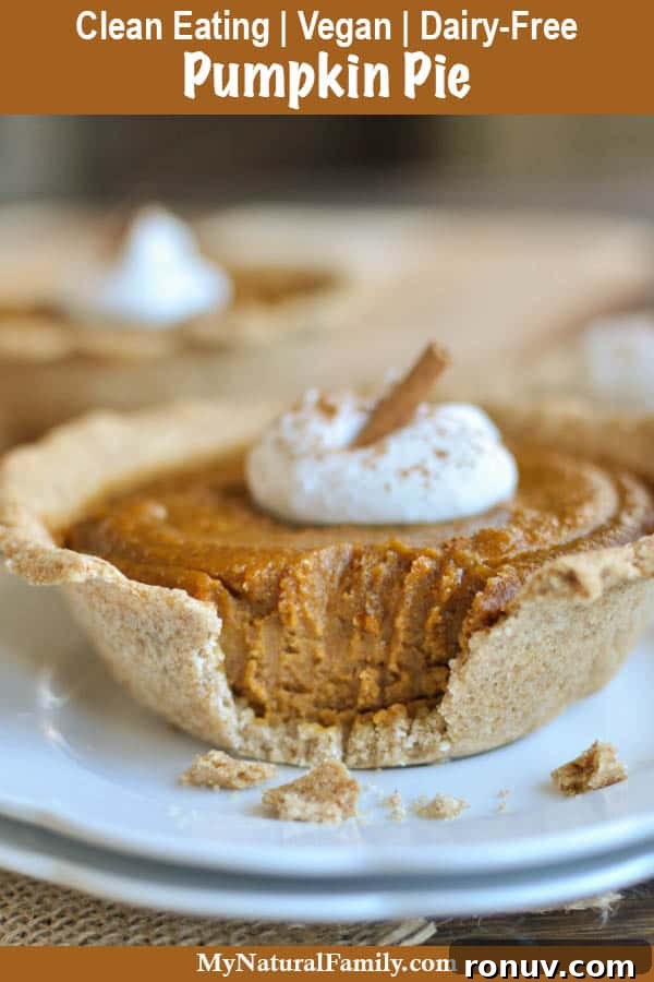Clean Eating Pumpkin Pie Recipe: Nourishing Fall Dessert 2 Clean Eating Pumpkin Pie Recipe {Vegan, Dairy-Free}