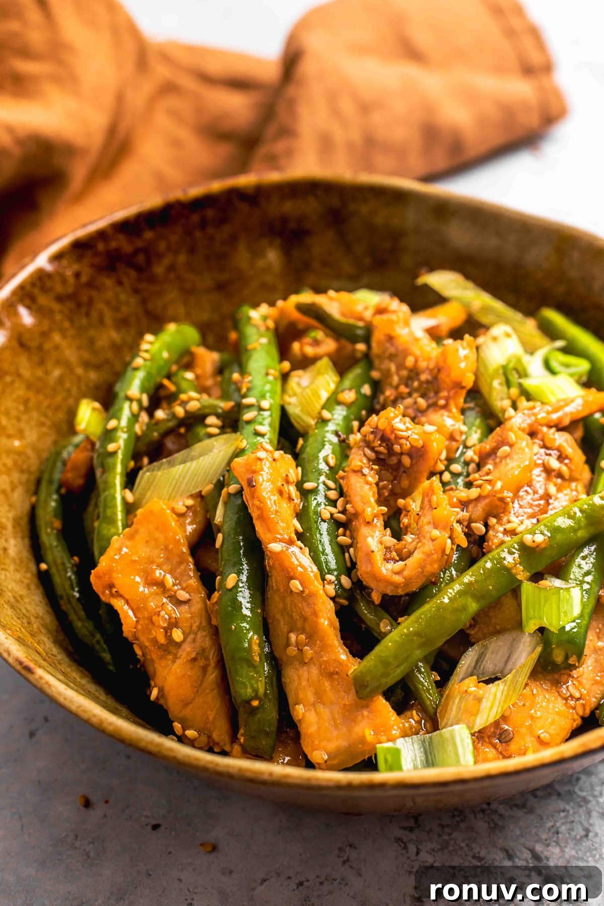 keto pork stir fry
