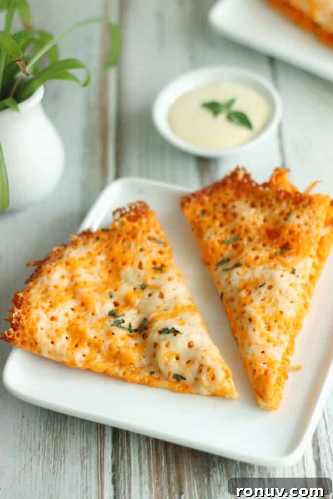 Keto Buffalo Chicken Quesadilla