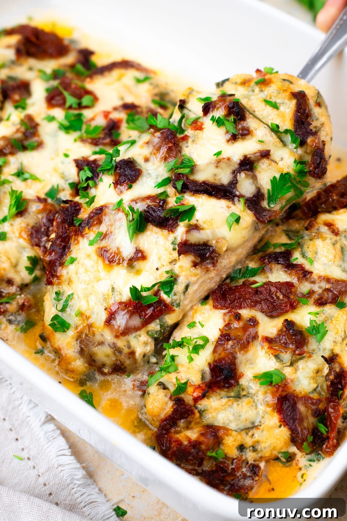 baked tuscan chicken