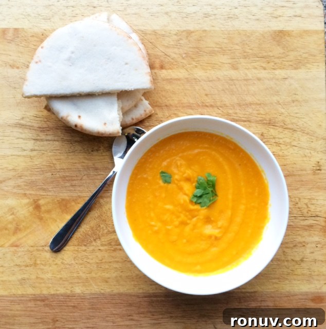 Creamy Roasted Carrot and Coconut Soup 3 Carrot and Coconut Soup
