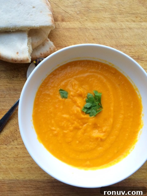 Creamy Roasted Carrot and Coconut Soup 4 Carrot and Coconut Soup