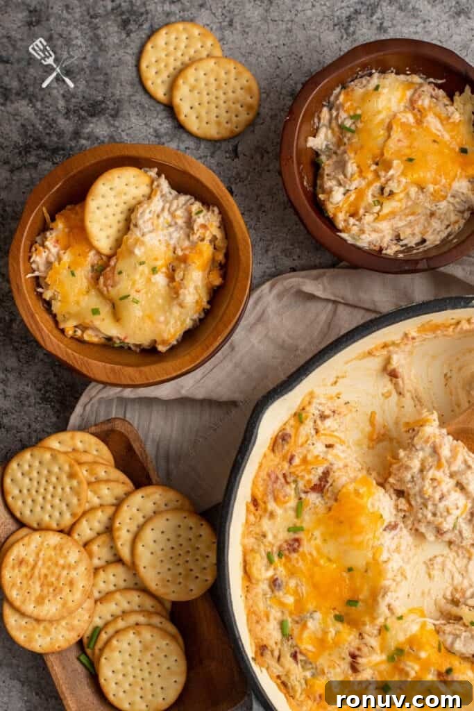 Cheesy Chicken Bacon Ranch Appetizer Crack Chicken Dip Appetizer