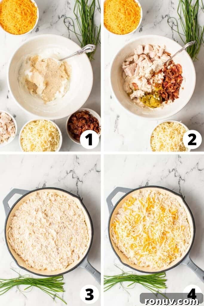 Chicken Skillet Dip Recipe Chicken Skillet Dip Recipe