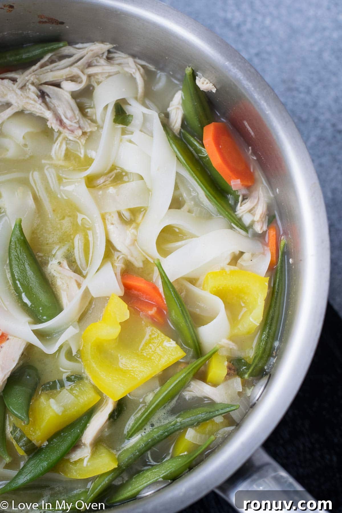 Spicy Thai Chicken Noodle Soup Recipe (Tom Yum-Inspired) 5 spicy thai chicken noodle soup