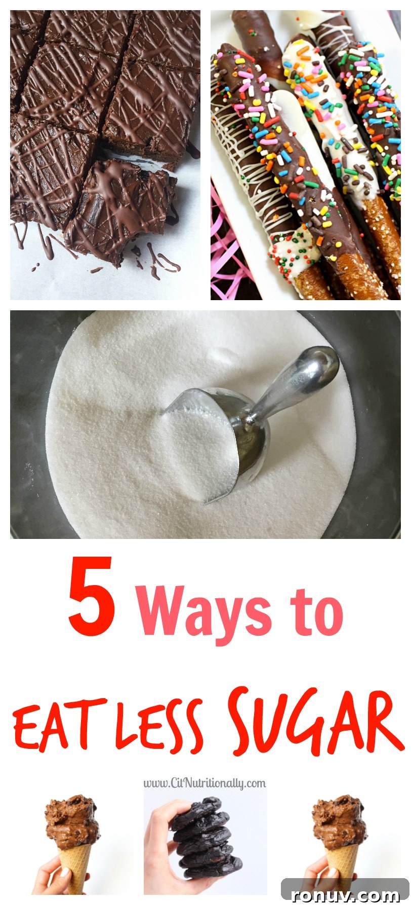 Sugar Detox Lessons: 5 Practical Ways to Cut Sugar 2 What I Learned from My Sugar Detox + 5 Ways to Eat Less Sugar | C it Nutritionally